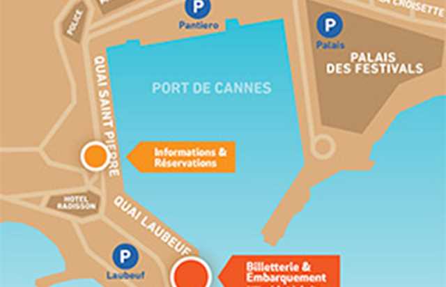 riviera lines - boat shuttles to sainte marguerite island in cannes
				in Cannes