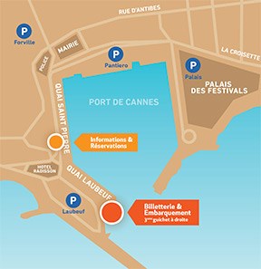 riviera lines - boat shuttles to sainte marguerite island in cannes
				in Cannes