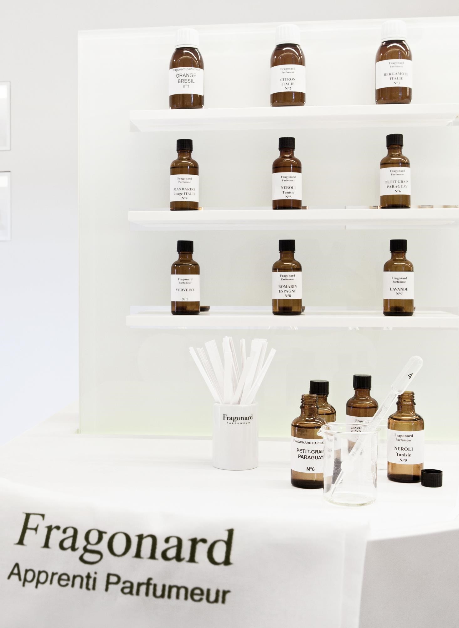 fragonard- perfumer's aprrentice workshop in english at the fragonard boutique in cannes
				in CANNES