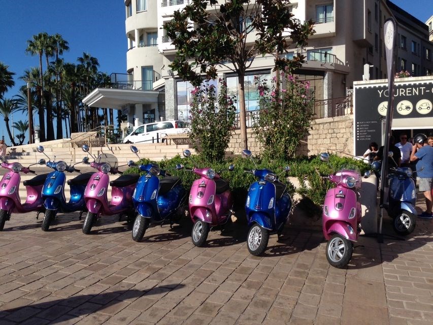 VESPA RENTAL IN CANNES - 1 DAY