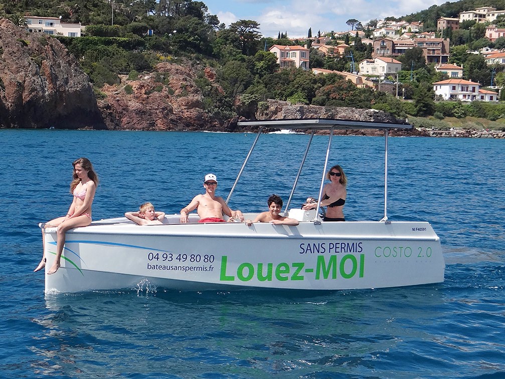 boat rental without license in cannes - afternoon 2:30 to 06:30pm
				in Cannes