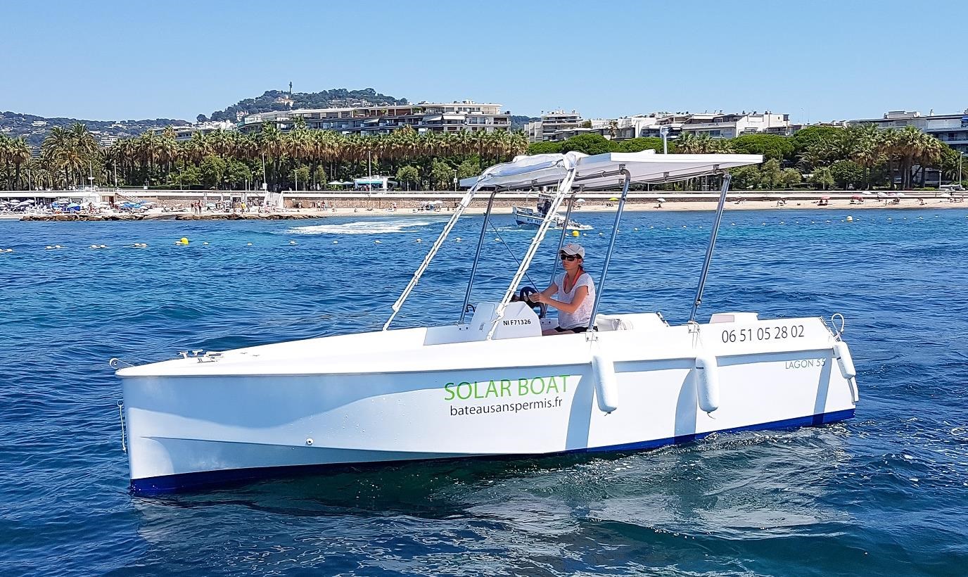BOAT RENTAL WITHOUT LICENSE IN CANNES - DAY 8:30AM-5:30PM