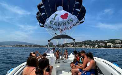 PARASAILING FLIGHT IN CANNES!