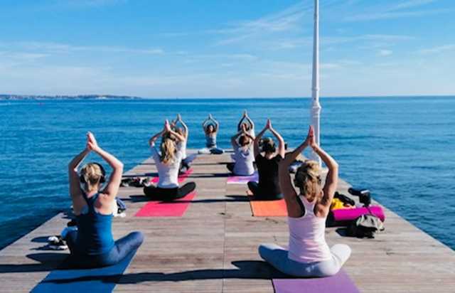 yoga weekend in the lerins islands - by yoga flow cannes
				in CANNES