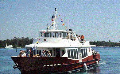 BOAT SHUTTLES TO SAINT HONORAT ISLAND IN CANNES