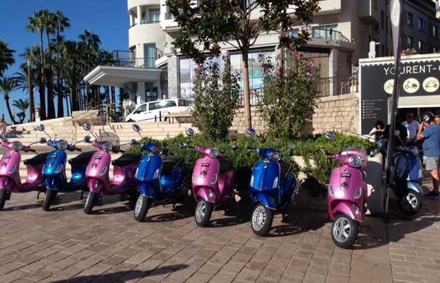 vespa rental in cannes - 1 day
				in CANNES