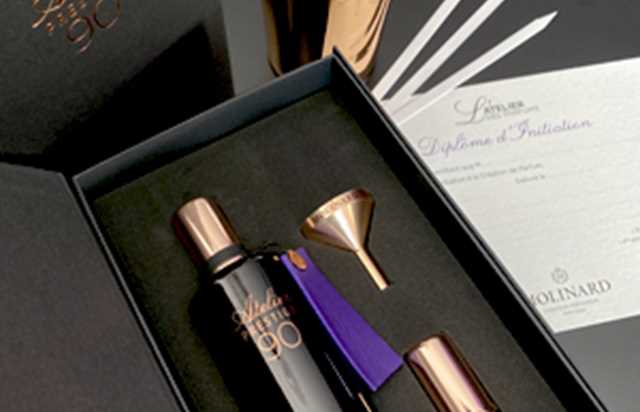 molinard - luxurious perfume workshop 90ml & a small vaporiser of 10ml - 2h
				in Grasse - Département: (Alpes Maritimes) (112551)