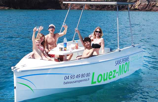 boat rental without license in cannes - afternoon 2pm-6pm
				in Cannes